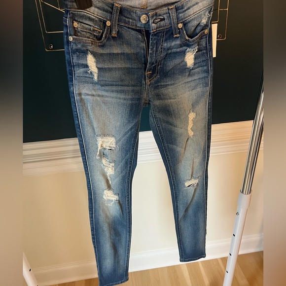 7 For All Mankind cropped Alexa NWOT size 23 - Picture 2 of 4